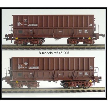 B-Models 45205 Set B 2x Erzwagen braun NMBS Ep.V