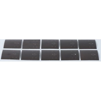 PECO P-001 Pappabdeck. für Weichenantrieb PL-10; 10 Stück