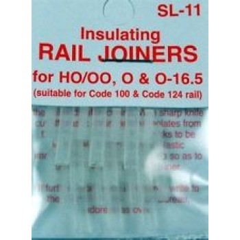 PECO SL-11 Isolier-Schienenverbinder Nylon 12 Stk. SPAR SET 12 Stück
