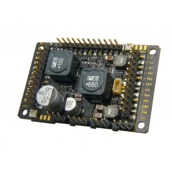 Zimo MX695LV Großbahn-Sound-Decoder, Energiesp.-Ansch. - 51 x 40 x 15 mm - 6A